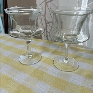 Princess House Caviar/Shrimp Cocktail Glasses with Insert, Gorgeous!